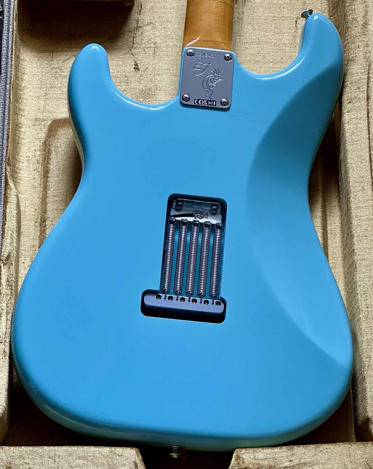 2024 Fender Eric Johnson Rosewood Stratocaster Tropical Turquoise
