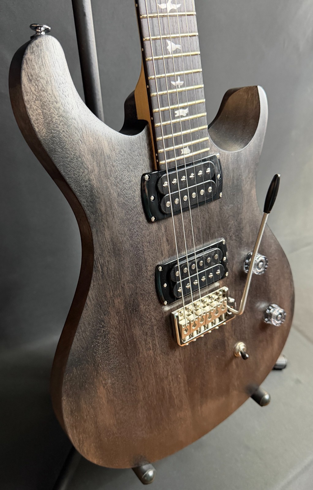 PRS SE CE 24 Standard Satin Electric Guitar Charcoal w/ Gig Bag