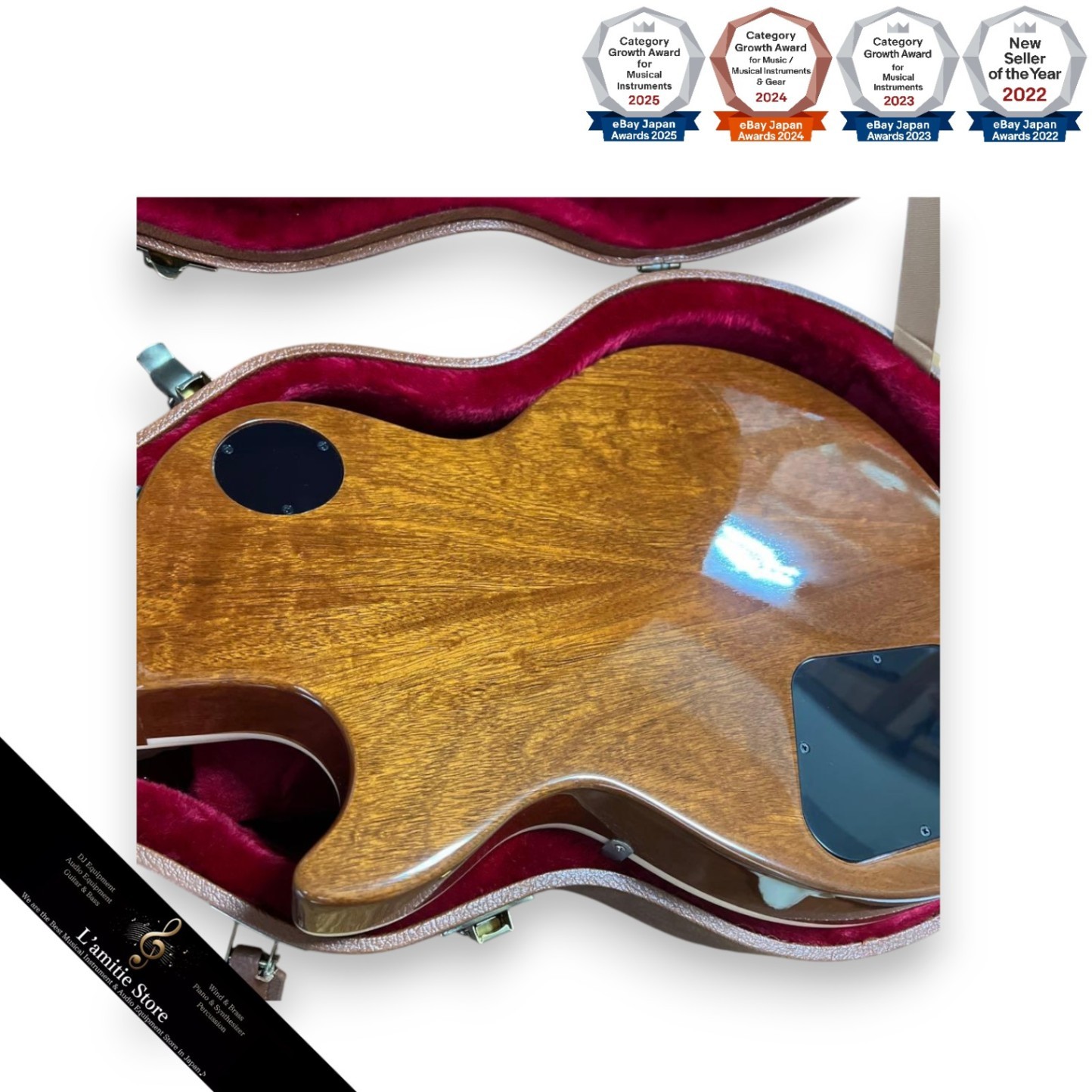 Gibson Les Paul Classic 2019 Electric Guitar with Hard Case 9.5 Fret+