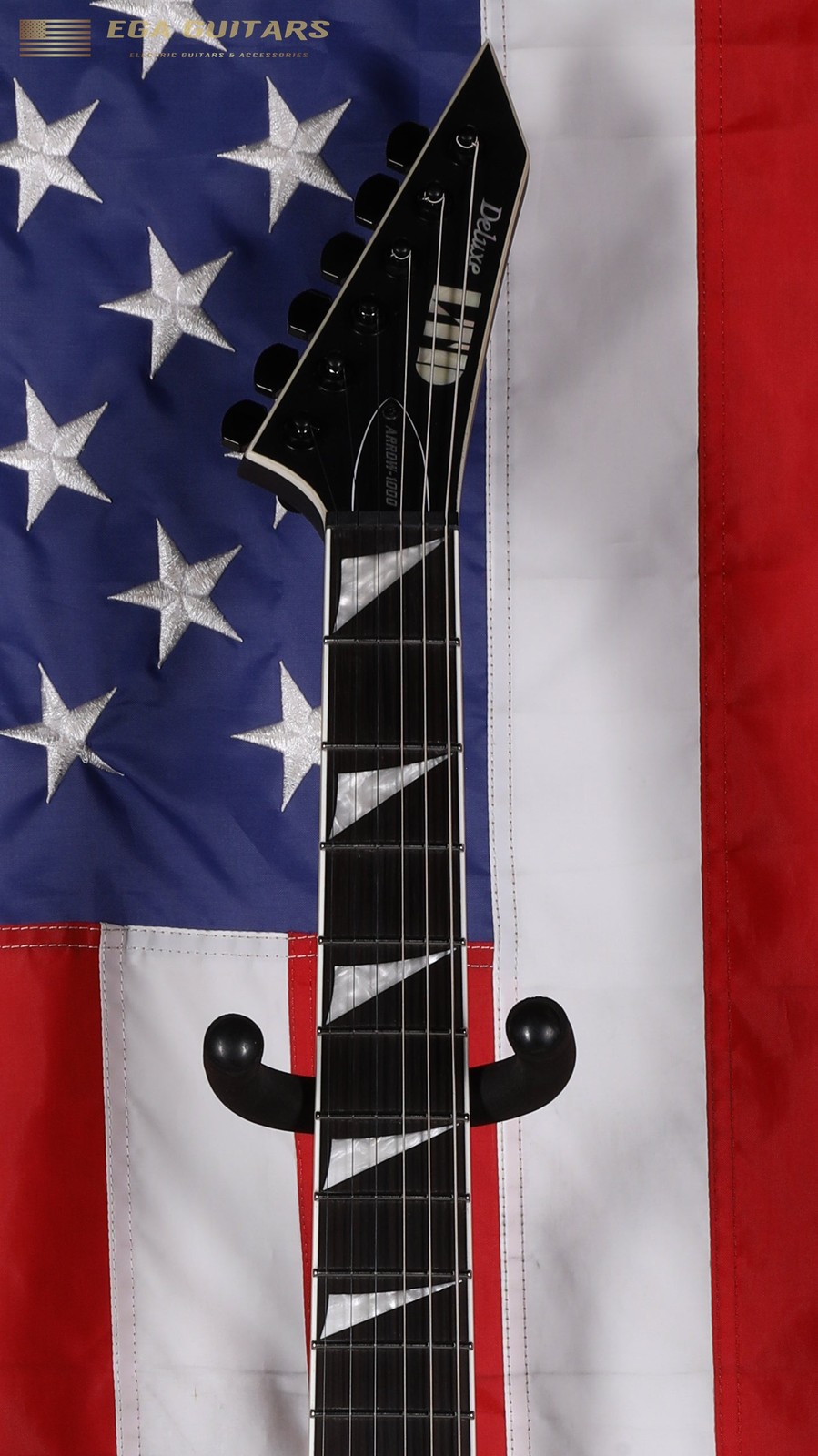 ESP LTD Arrow-1000 NT Left-Handed – Charcoal Metallic Satin