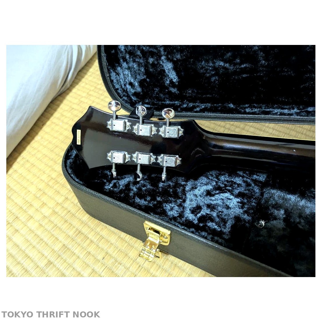 [Good] Epiphone Casino Ebony Black Hollow Body Electric Guitar Peerless P-90