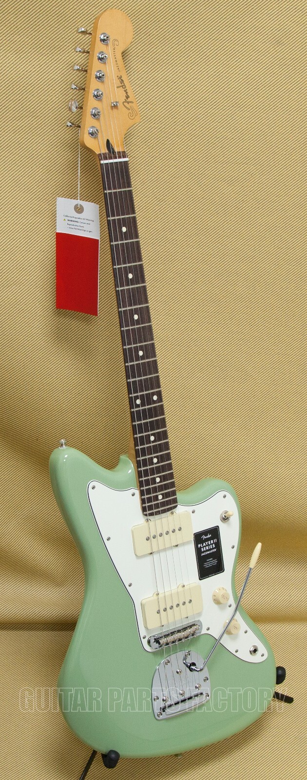 014-0590-565 Fender Player II Jazzmaster Rosewood Fingerboard Birch Green Guitar