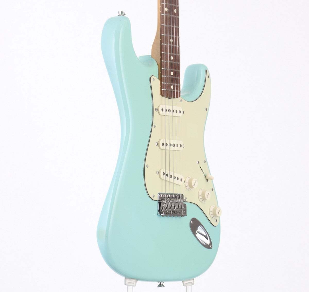 Fender American Vintage 62 Stratocaster Thin Lacquer Daphne Blue (no260805)