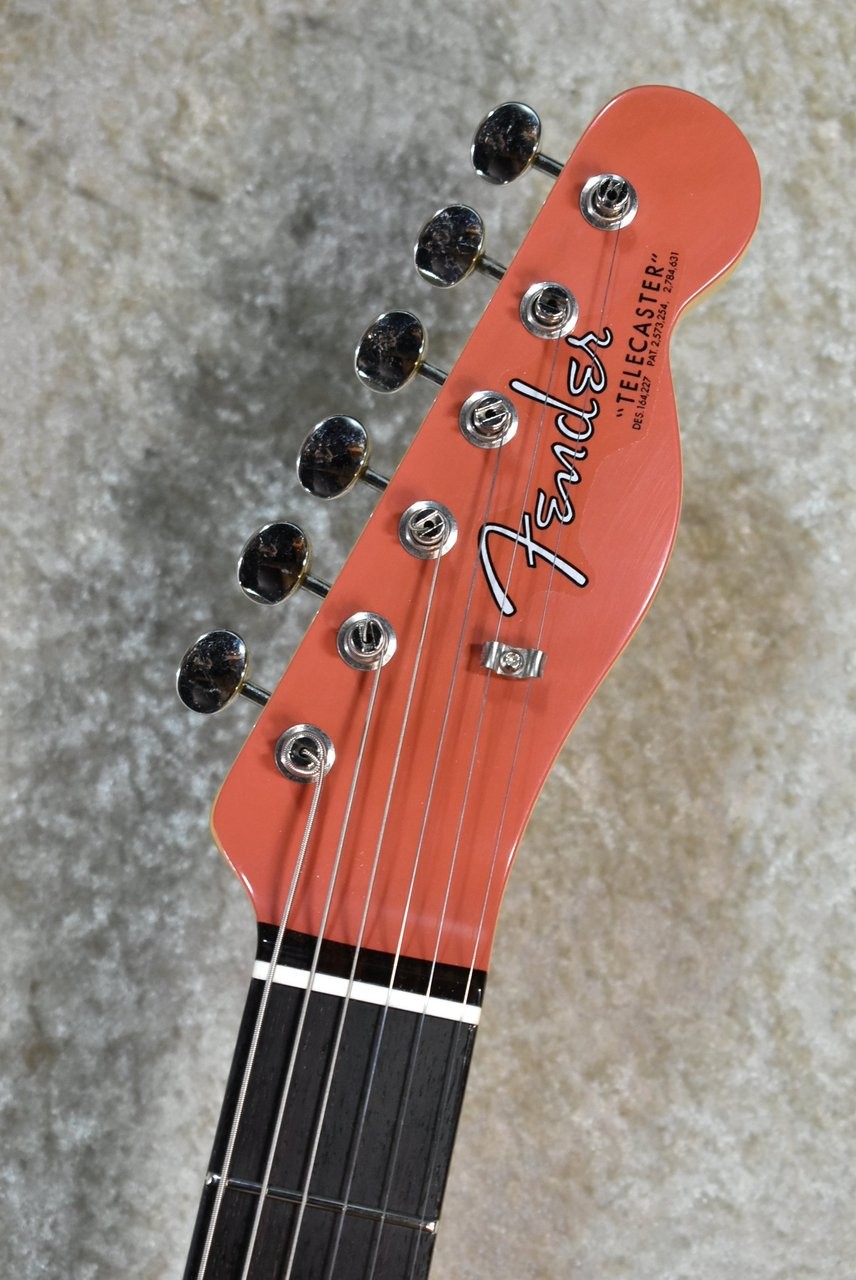 Fender Custom Shop LTD 1963 Telecaster J.Relic Tahitian Coral CZ581384 3.31kg