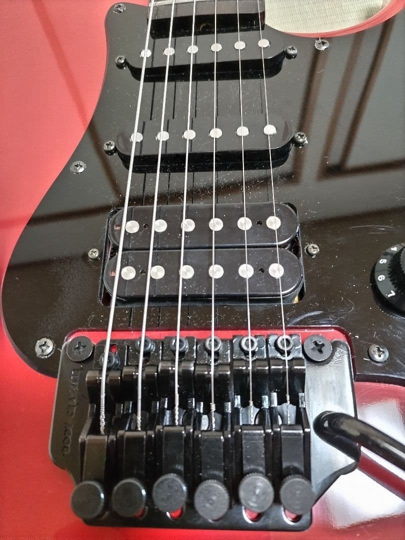 FERNANDES FR Short Scale Electric Guitar Bloodgills Style Rare Japan USED
