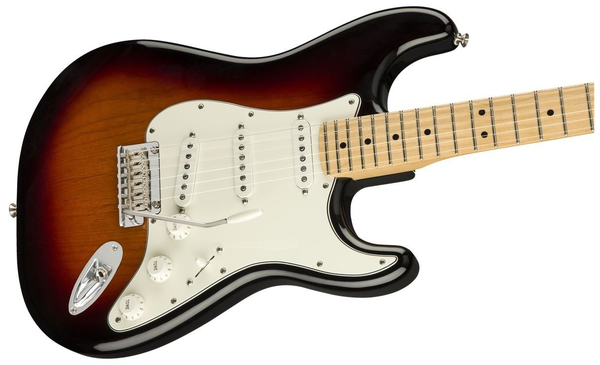 Fender Player Stratocaster in 3-Tone Sunburst with Maple Fingerboard – BRAND NEW