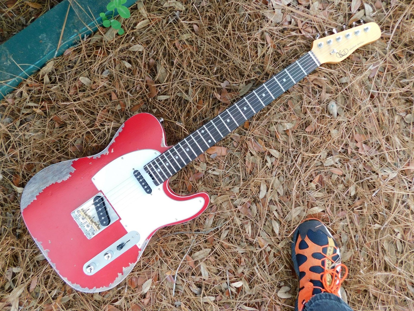 KGD Relic Tele, Roasted Neck,Alnico Pickups, Naked Neck Pickup,Capacitor Upgrade