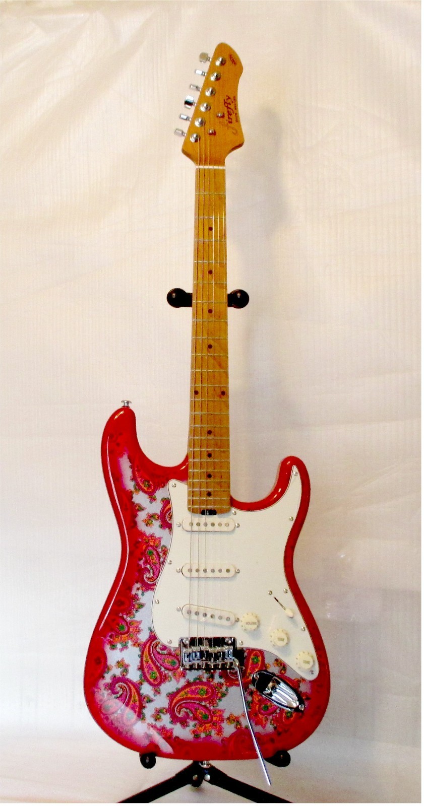 Firefly FFST-SRD-560 Pure Series Electric Guitar – Red Paisley Color