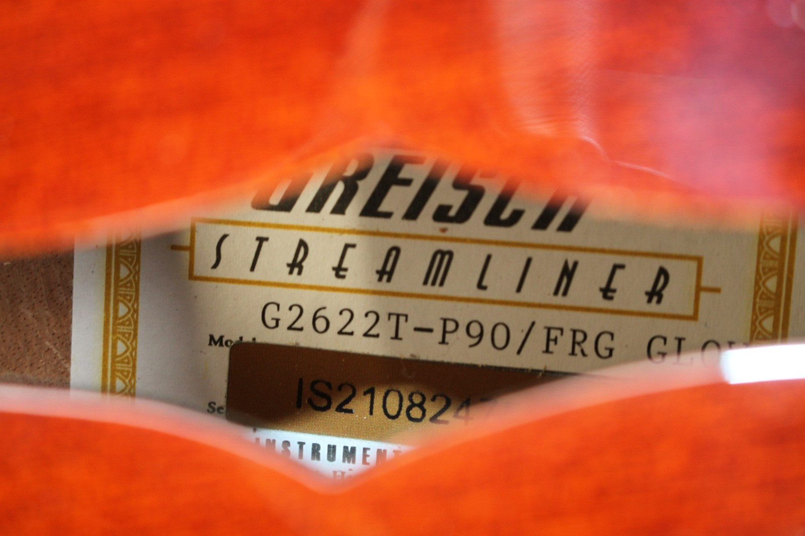 Gretsch G2622T-P90 Streamliner Center Block Electric Guitar -Forge Glow #ME519