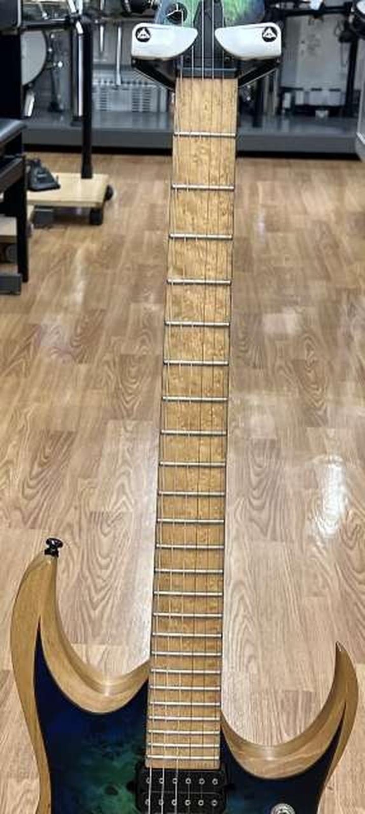 IBANEZ RGDIX6MPB Used 2016 Ash body Bubinga neck Maple fingerboard Green