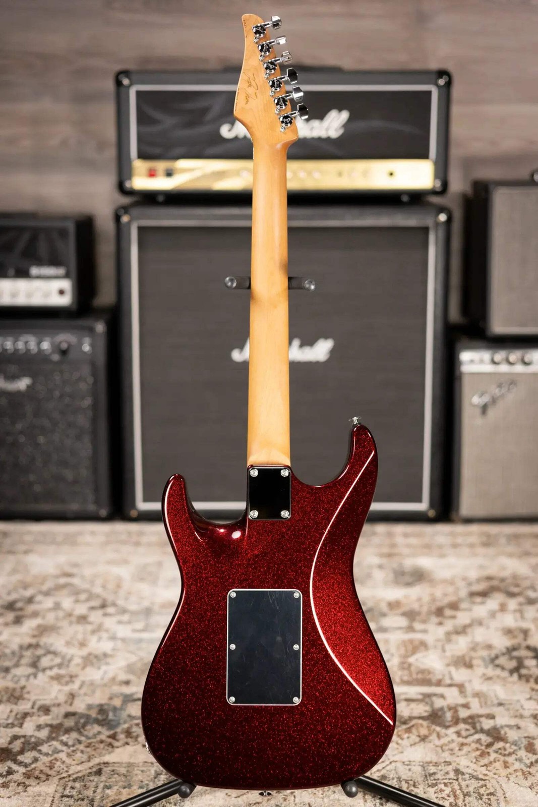 Suhr Pete Thorn Custom HSS Electric Guitar – Red Sparkle