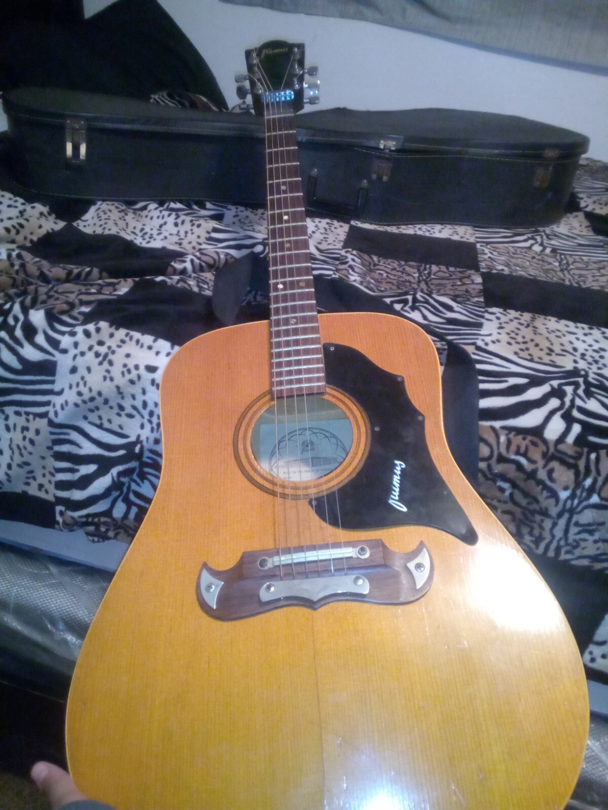 1960 Framus Vintage Acoustic Guitar From Germany