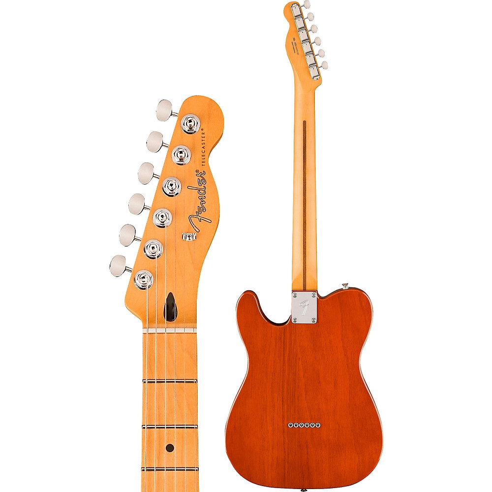 Fender Player II Telecaster Chambered Mahogany Body Maple FB Guitar Mocha