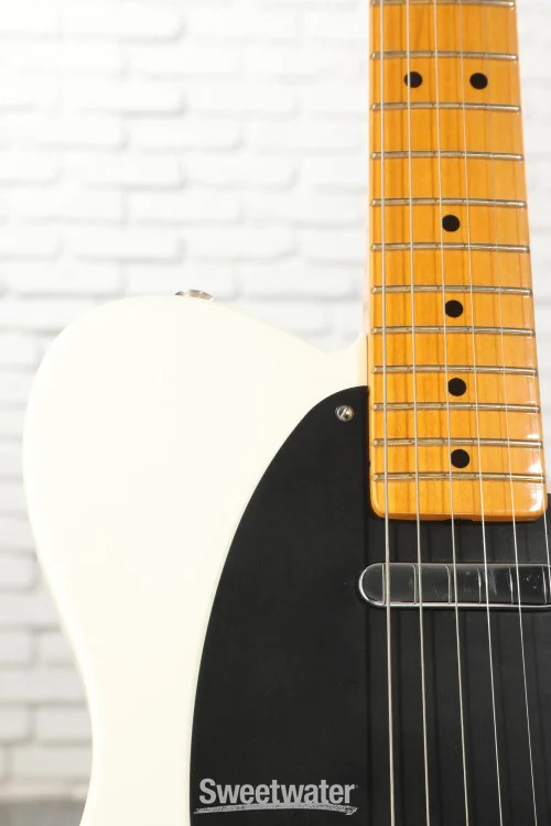 Fender American Vintage II 1951 Telecaster Electric Guitar – Prototype White