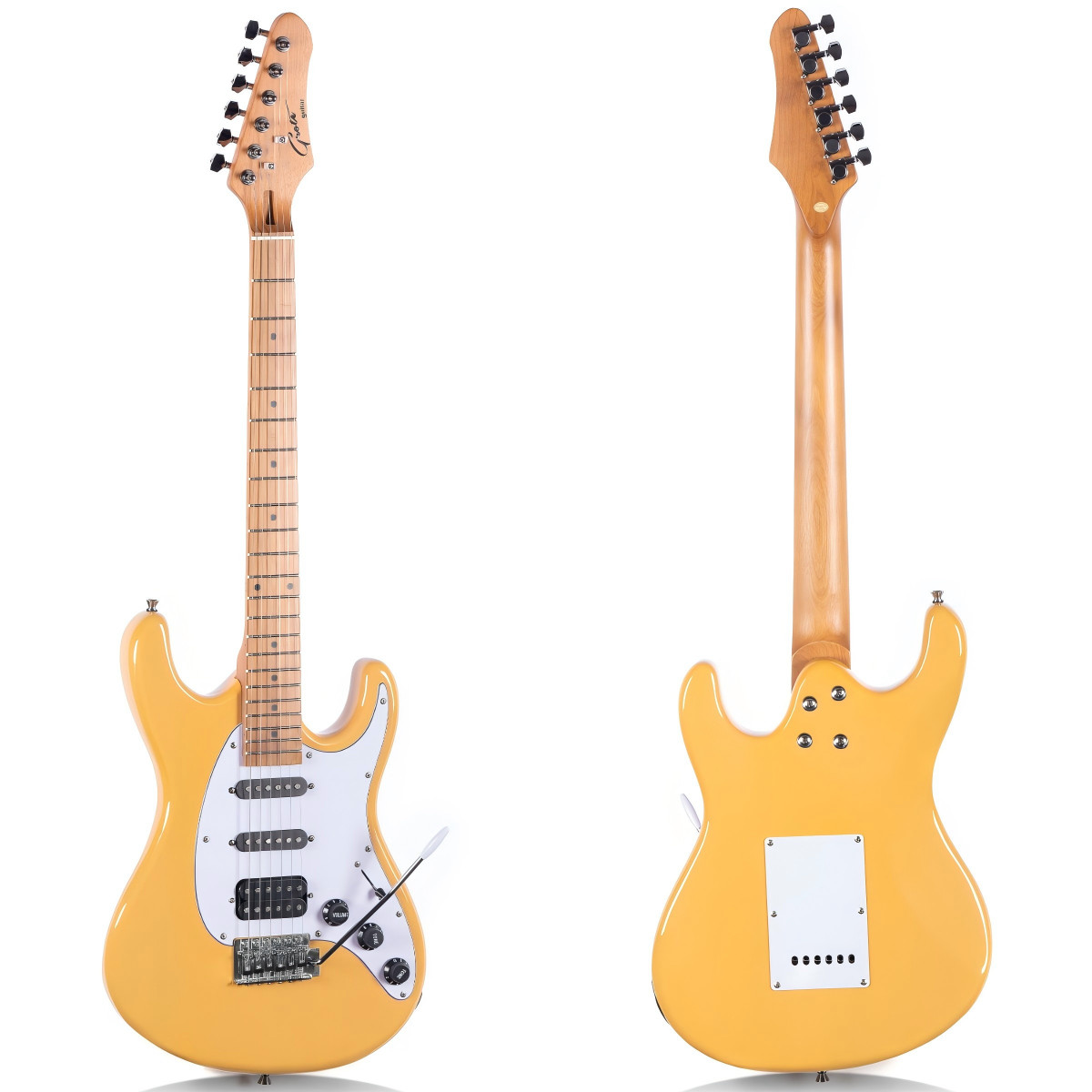 Grote Electric Solid Body Guitar Modern-GST For Beginners (Vintage blonde)