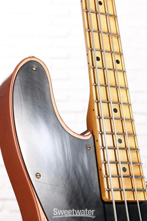 Fender Custom Shop 1951 Precision Bass Journeyman Relic – Burgundy Mist