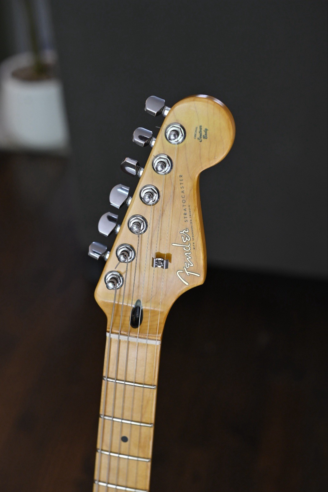 Fender Stratocaster Black Electric Guitar Right-Handed Nitro Neck