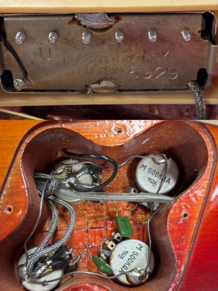 [Aria Pro II] 1970 LD-700 Cherry Sunburst 3.99kg Electric Guitar Used Product
