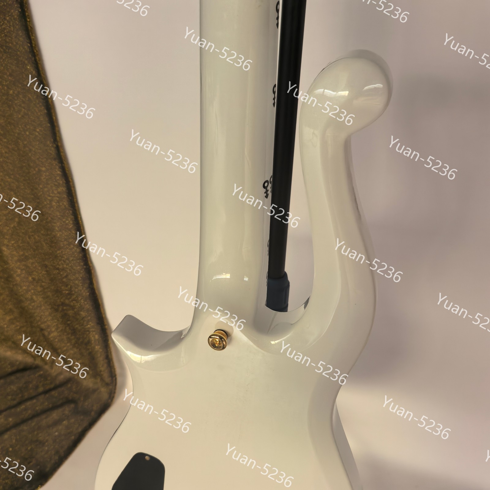 Prince Cloud Bright White Electric Guitar SH Pickups GoldHardware Factory Outlet