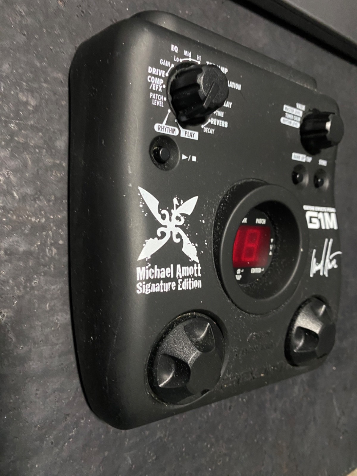 Zoom G1M Michael Amott Signature Guitar Multi-Effects Pedal Arch Enemy