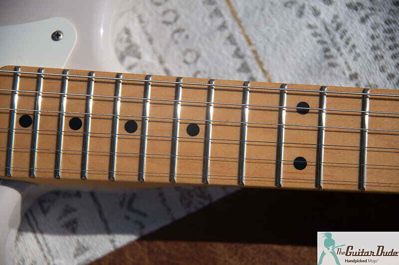 2020 Fender MIJ Hybrid ’50s Stratocaster US Blonde – Pro Set Up w Perfect Frets