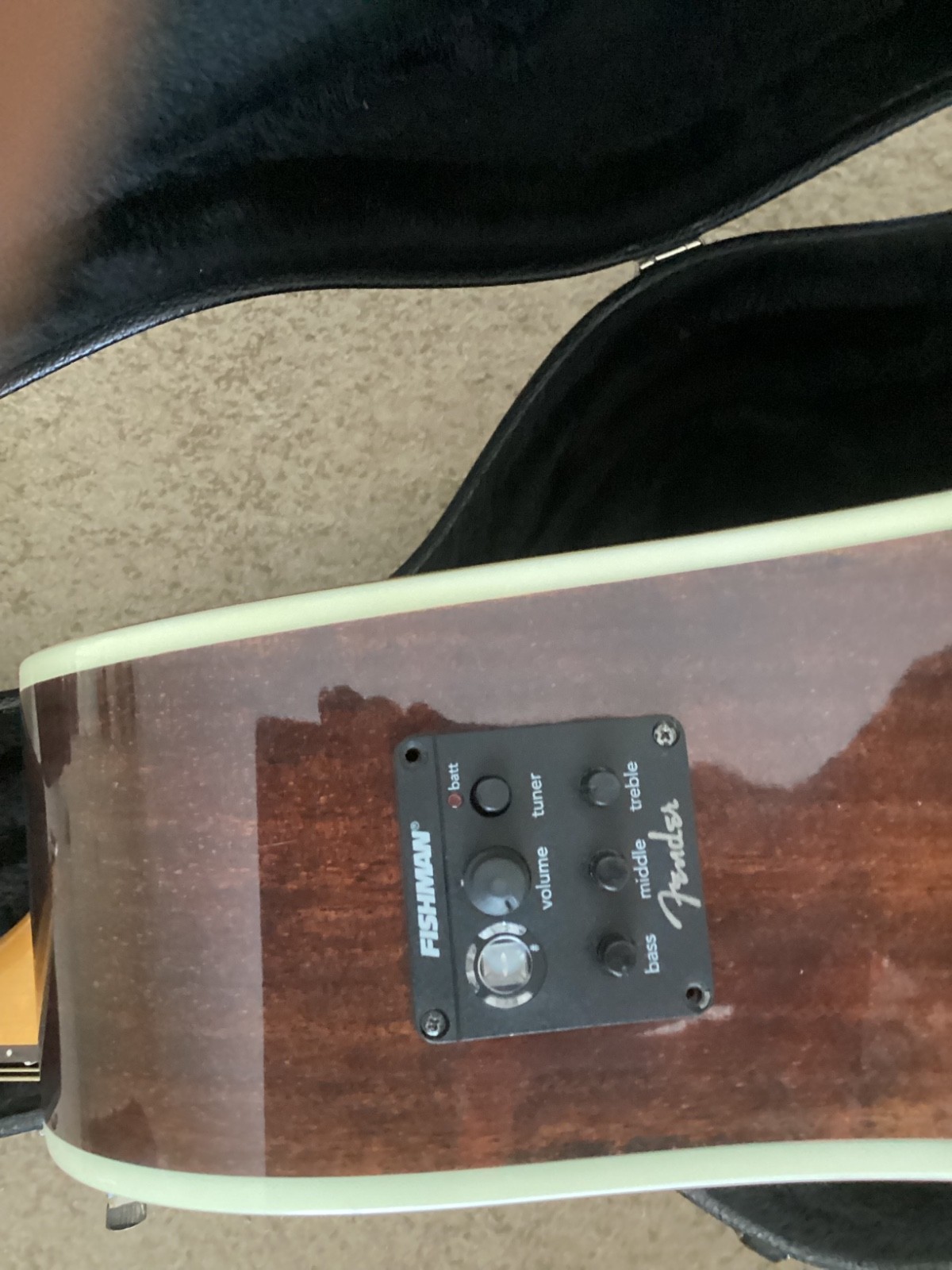 Fender California Series Sonoran Acoustic/Electric guitar. Left Handed.