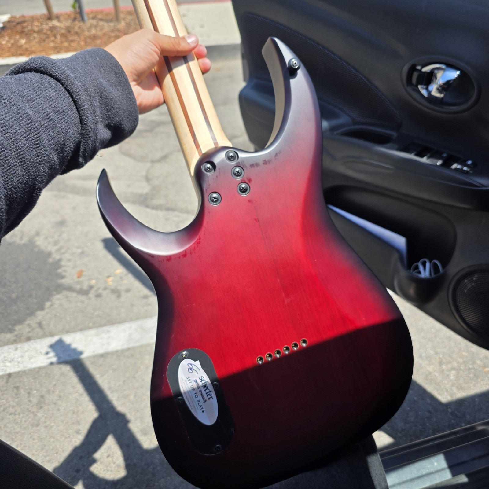 schecter diamond series sunset extreme