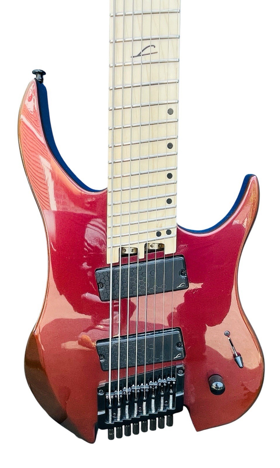 Legator Ghost G8FS 8-String Headless Multiscale Guitar Solar Eclipse Soft Bag