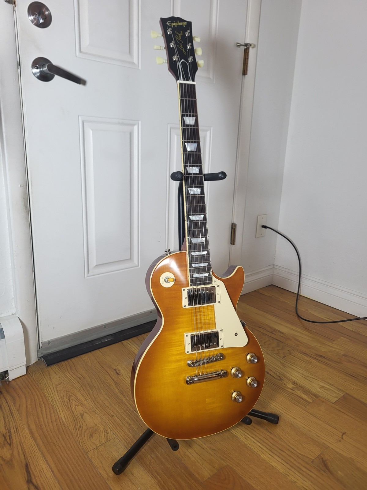 Epiphone Inspired by Gibson 1960 Les Paul Standard Reissue, Iced Tea Burst HSC