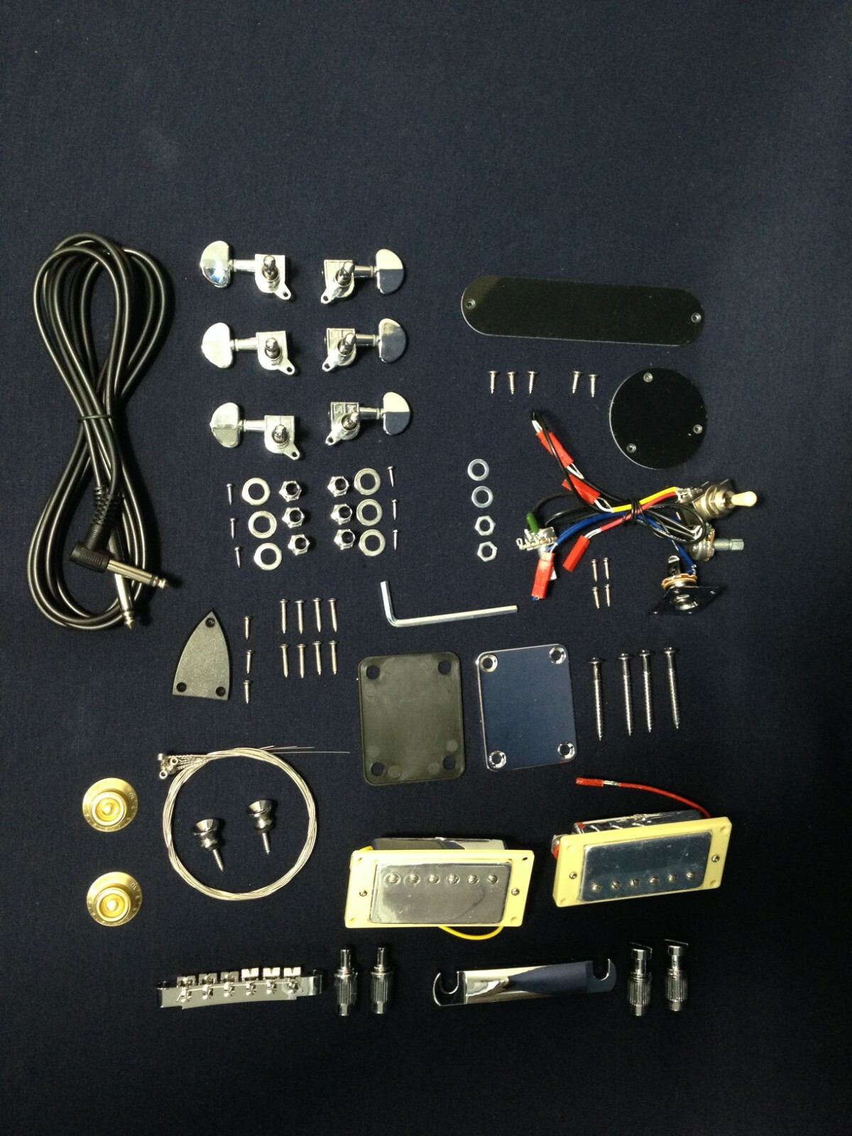 Haze Complete NO-SOLDERING,Solid Basswood Body Electric Guitar DIY. HSIM 1910