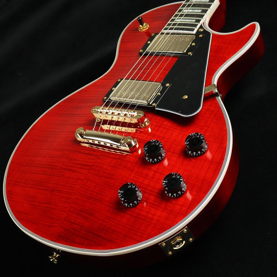 Bacchus DUKE-CTM-FM ST-RED Les Paul type electric guitar with gig bag
