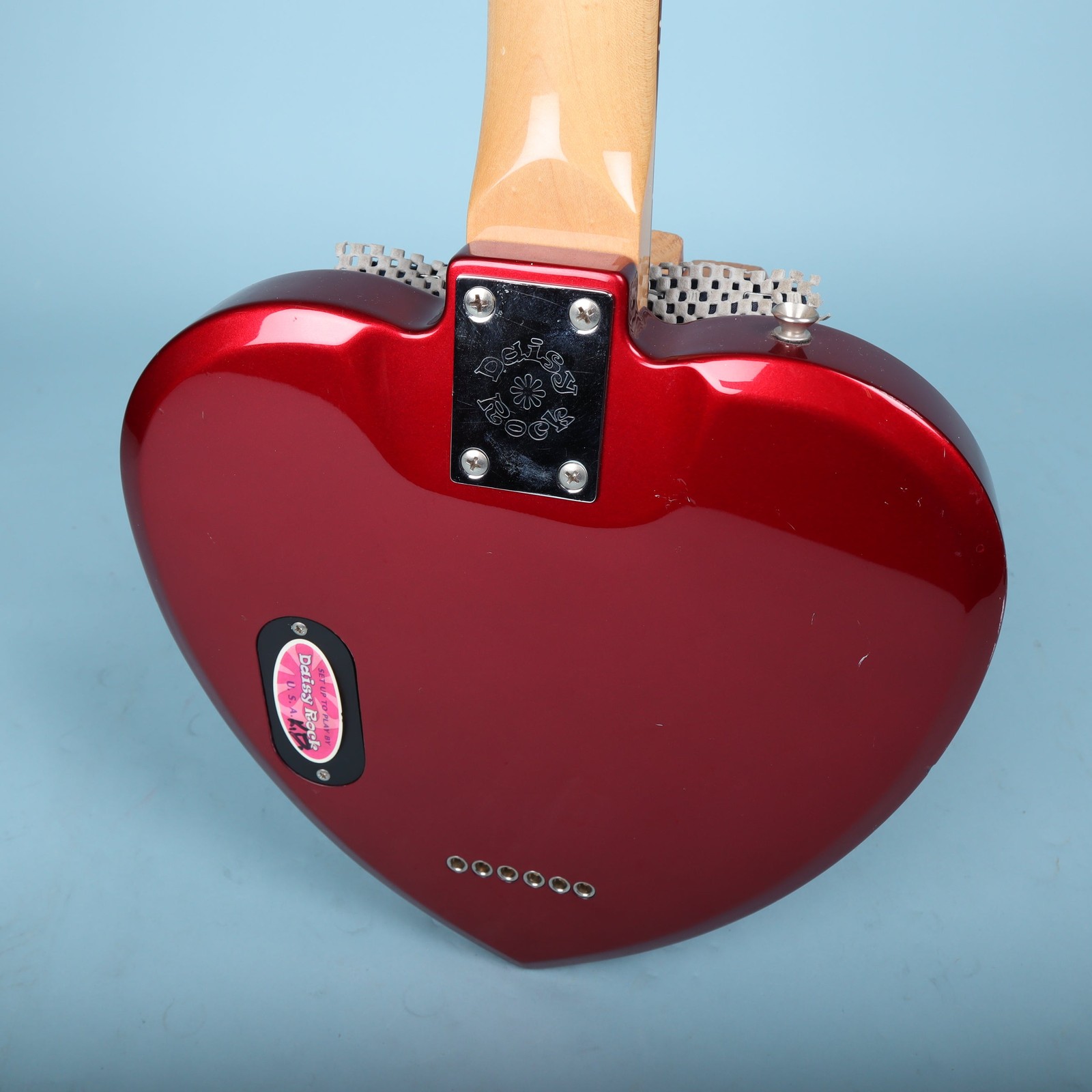 Daisy Rock Heartbreaker Short Scale Red Heart Electric Guitar