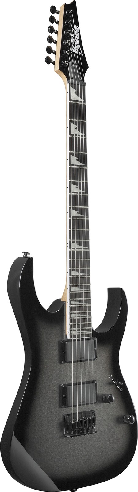 Ibanez GRG121DX RG Gio Electric Guitar – Metallic Gray Sunburst w/ Gig Bag