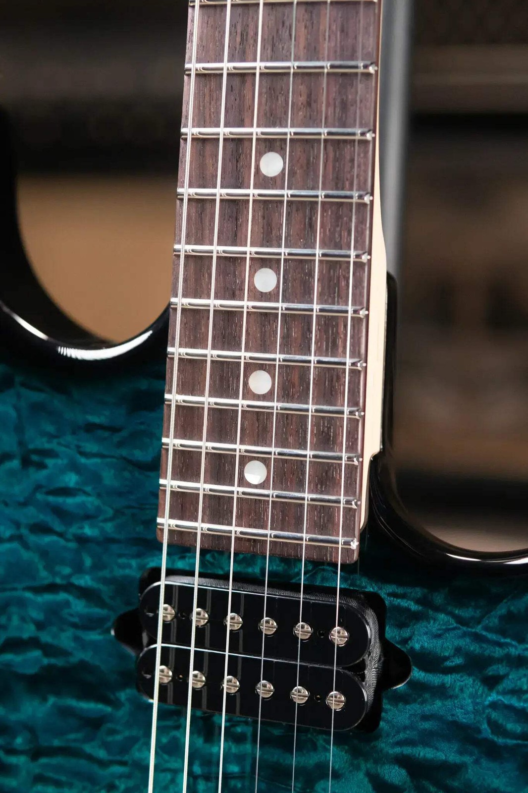 Suhr Standard Thin Burst Limited Edition Electric Guitar – Trans Teal with Gig B