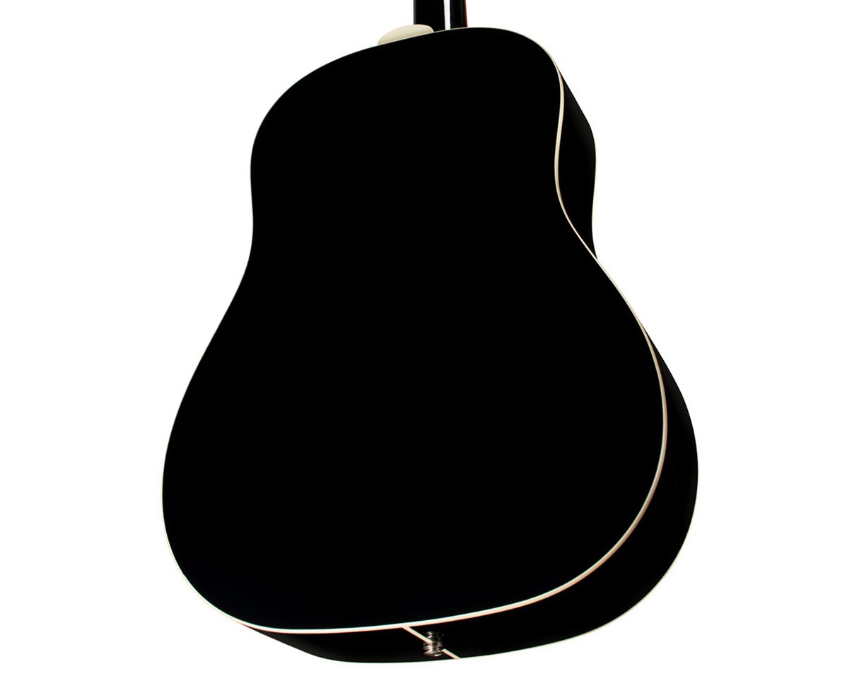 Guild DS-240E Memoir Slope Shoulder A/E Guitar – Black – Open Box
