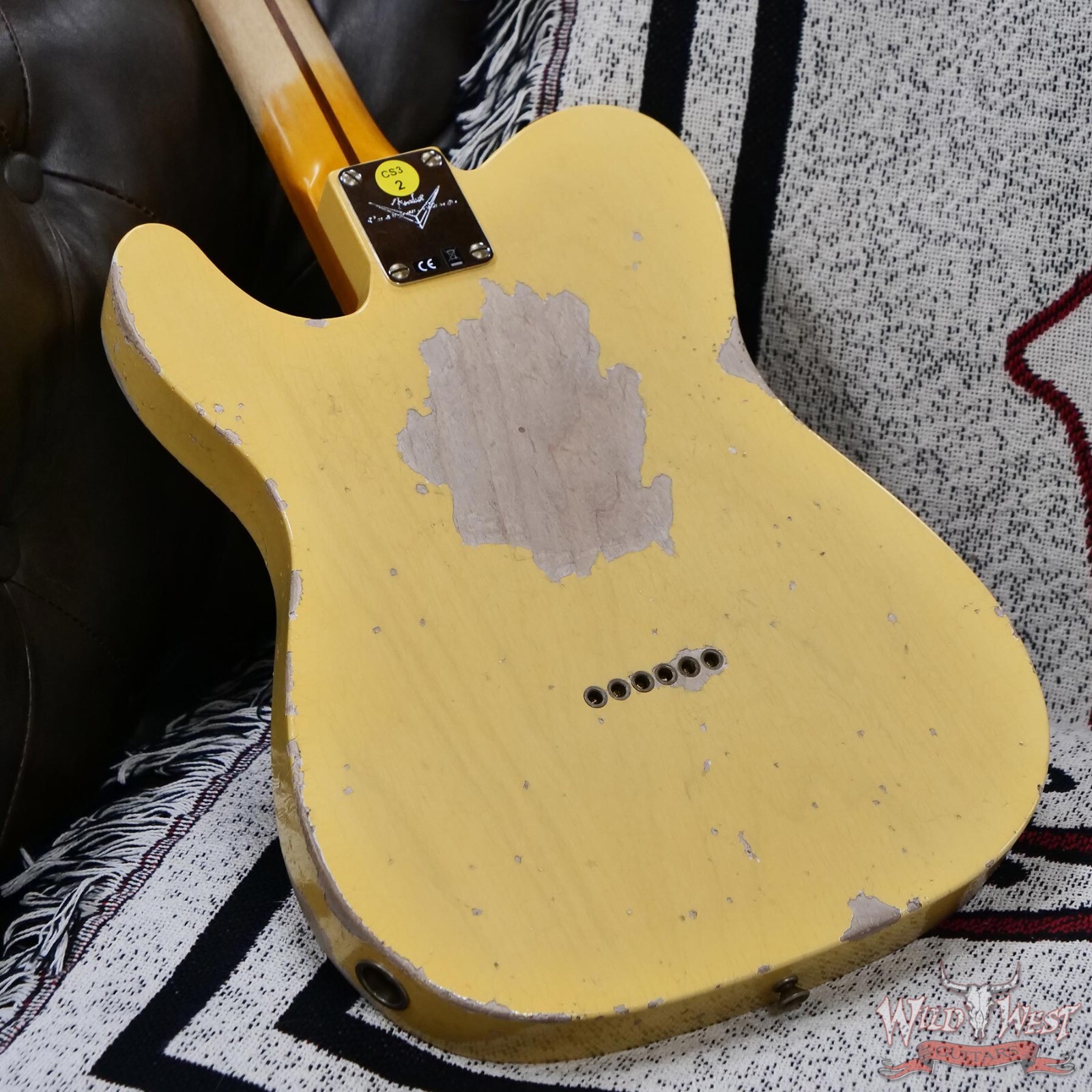 2025 NAMM Fender Custom Shop 1951 Nocaster Heavy Relic Faded Nocaster Blonde 6.7