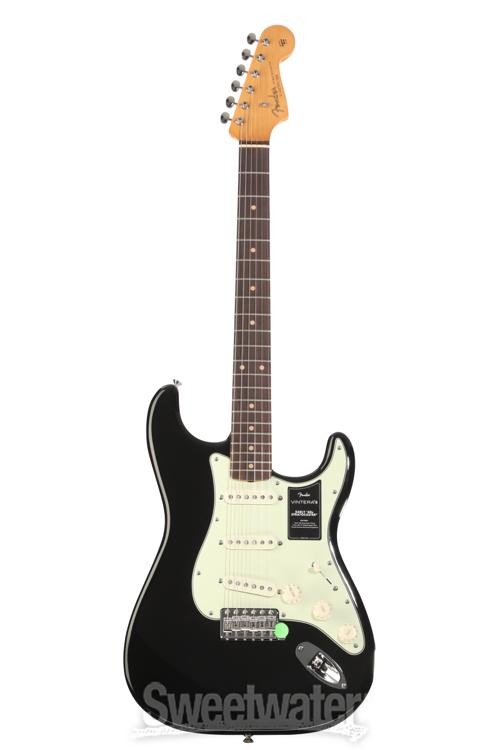 Fender Vintera III Early ’60s Stratocaster Electric Guitar – Black