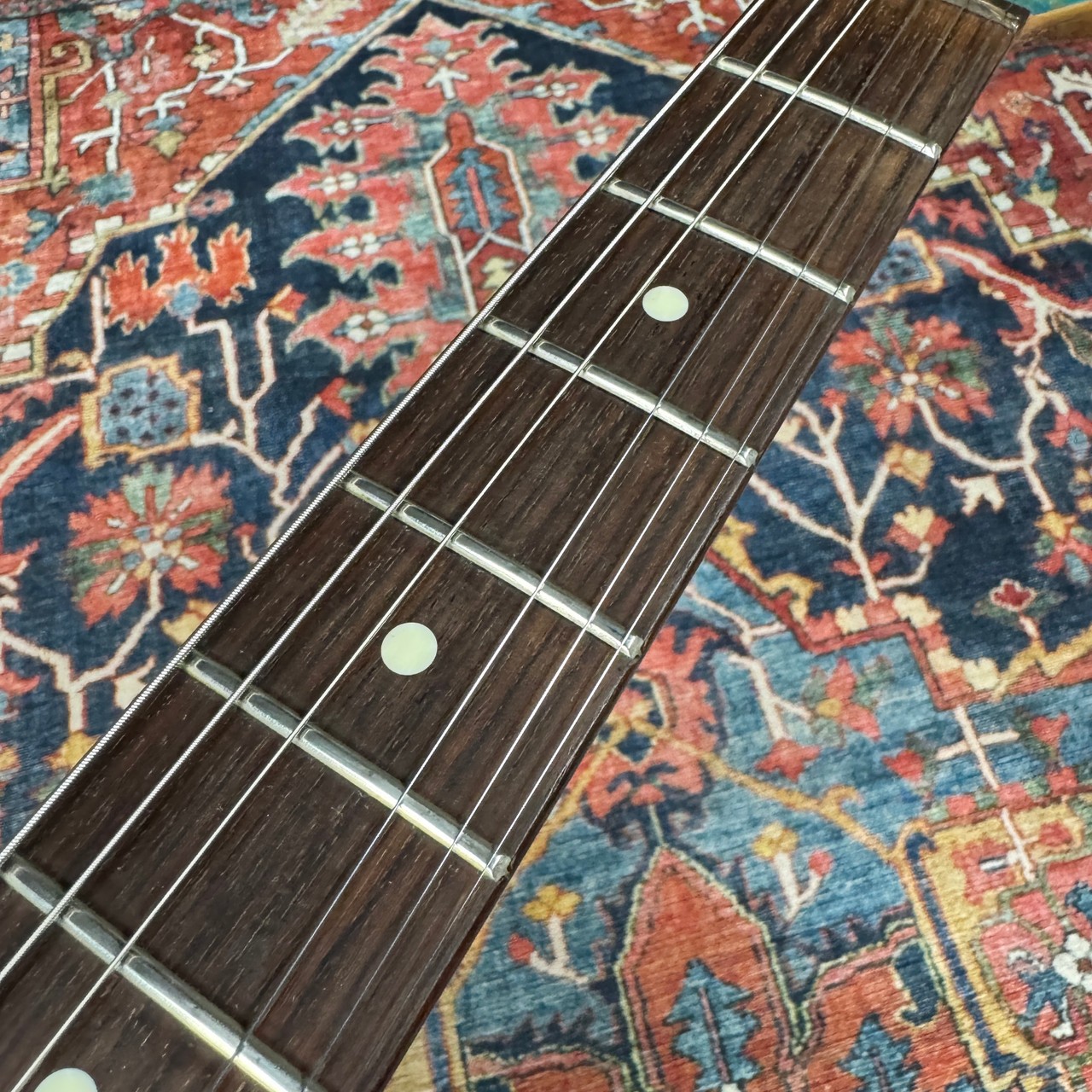 *Video* Bill Lawrence BCOR-55B V-Neck “Kogure” Model MIJ 1980’s – Blue Burst