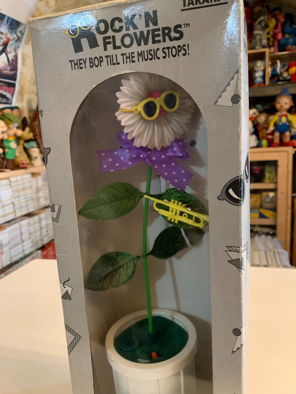 VINTAGE toy ROCK’N FLOWERS TAKARA 1988 WACO BOXED
