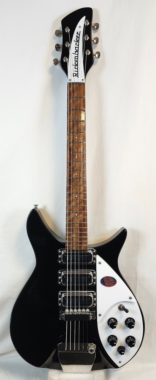 Rickenbacker 325C64 Jet Glo Miami, 3 Toaster Pickups, w/Vibrato, Short Scale,…
