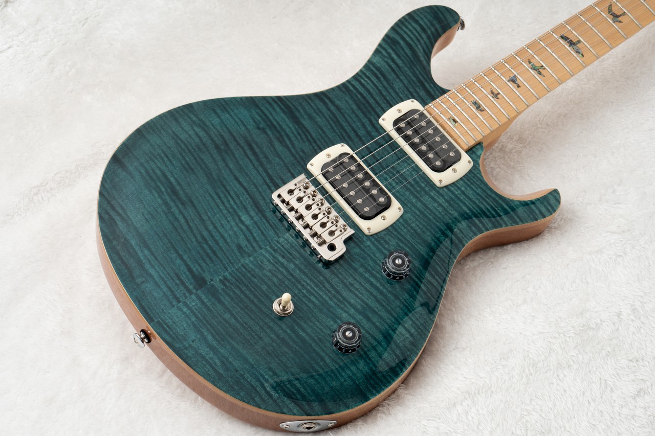 Paul Reed Smith Prs Se Ce 24 ~Slate Blue / Natural Back~ #Ctih066925 *Be17