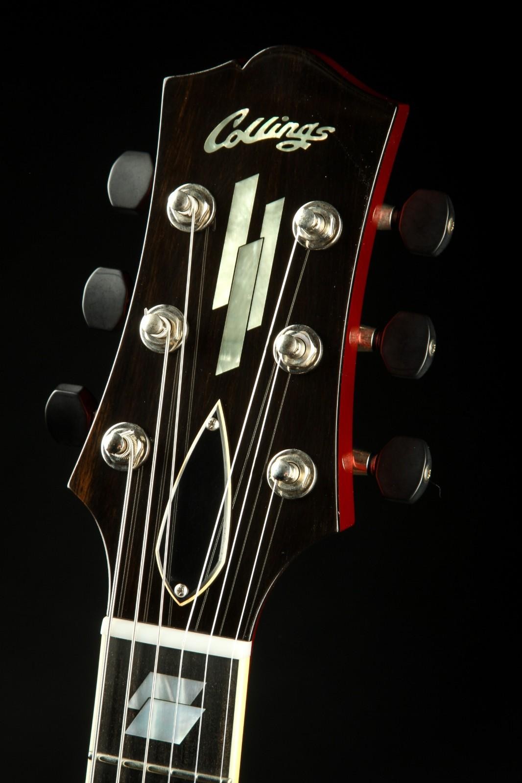 2023 – Collings I-35 LC Aged Custom Inlay Bigsby – Candy Apple Red (Pre-Owned)