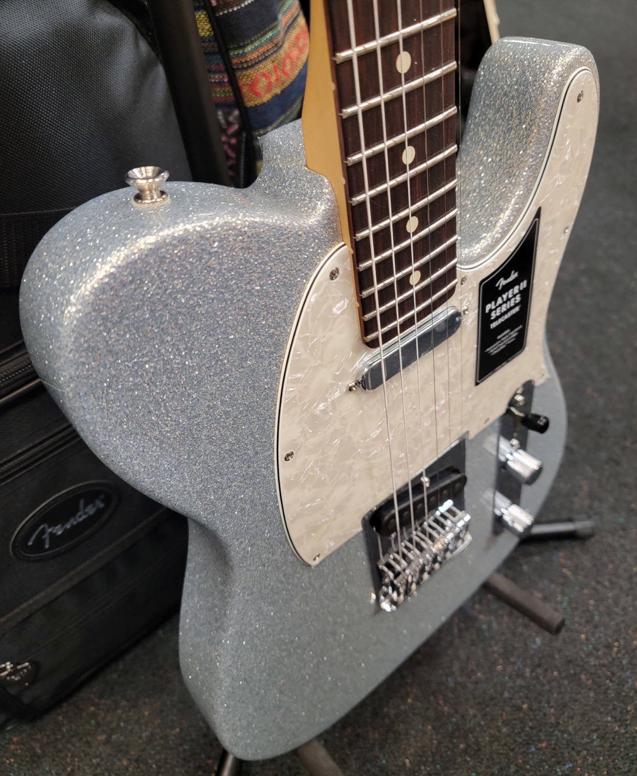 Fender 75th Anniversary Player II Sparkle Telecaster, Gigbag, Free Shipping!