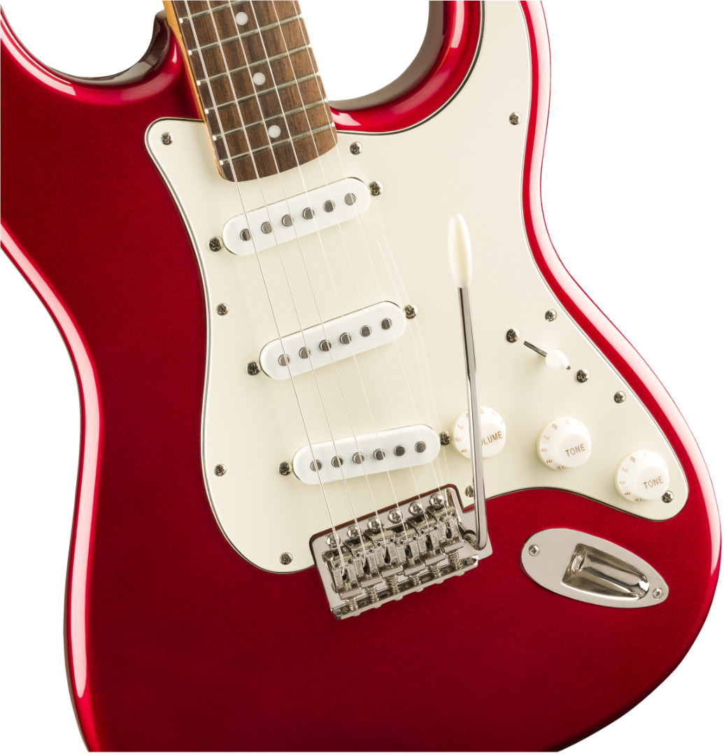 Squier by Fender Classic Vibe 60s Stratocaster Laurel Fretboard, Candy Apple Red