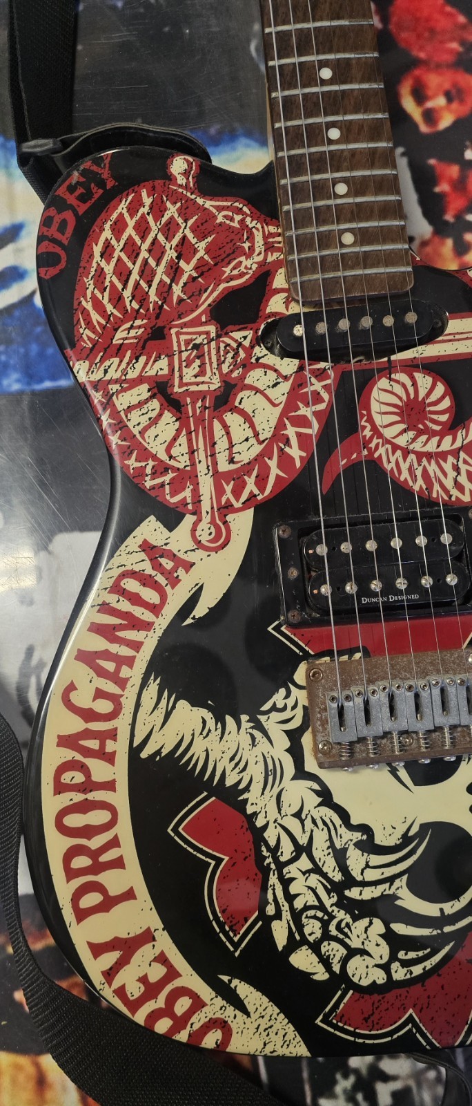 2006 Fender Squier Obey Propaganda Telecaster Limited Edition Electric Guitar