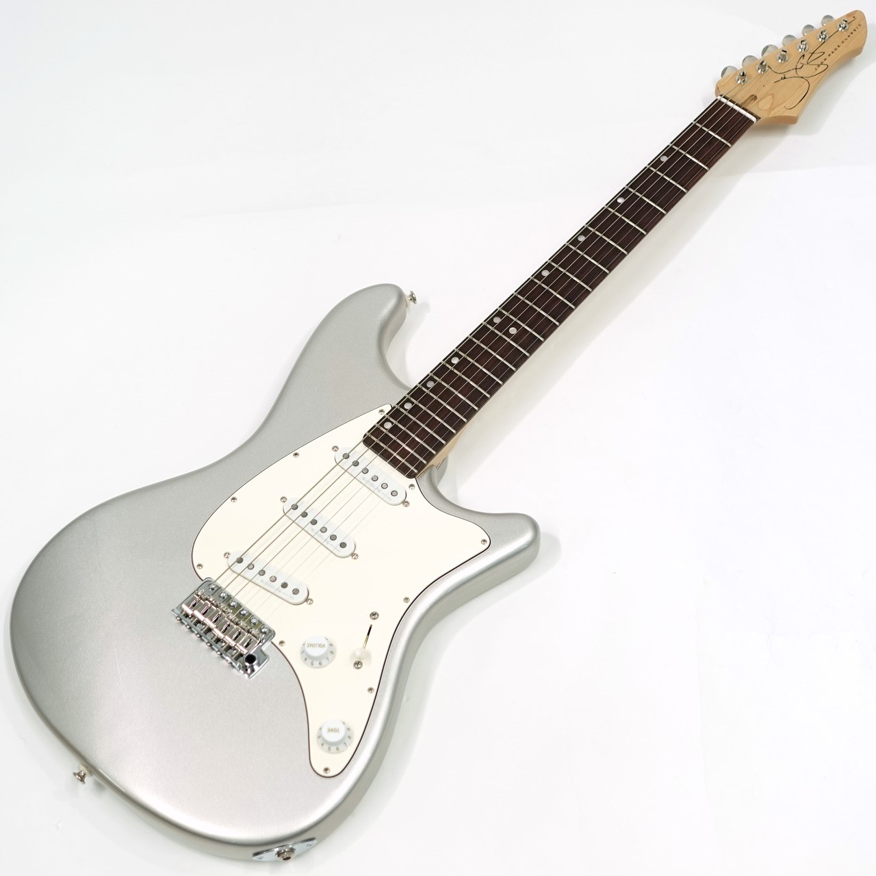 John Page Classic Ashburn Inca Silver Made in USA Used Electric Guitar