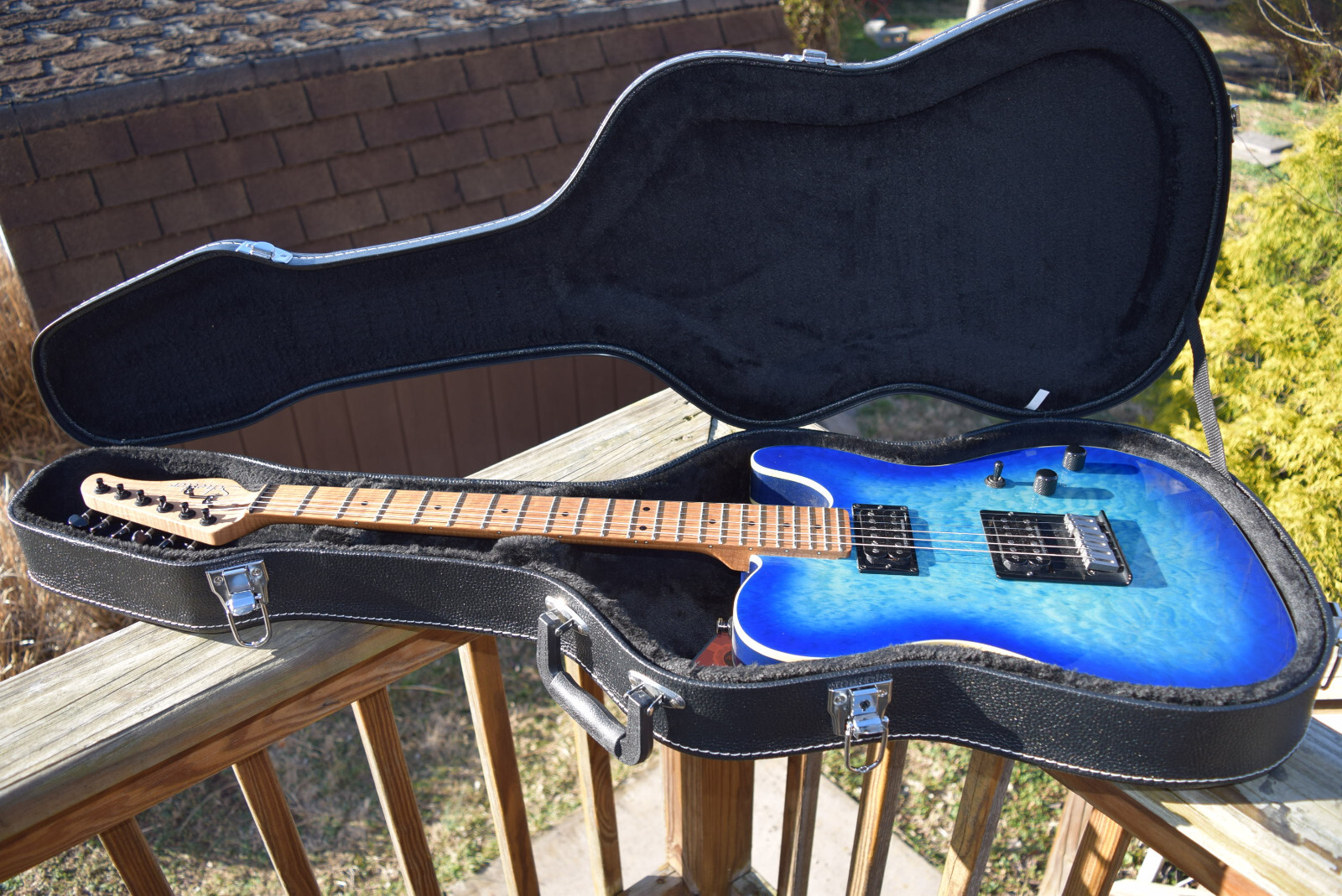 2019 Schecter PT Pro – Seymour Duncan – Trans Blue Burst – HSC