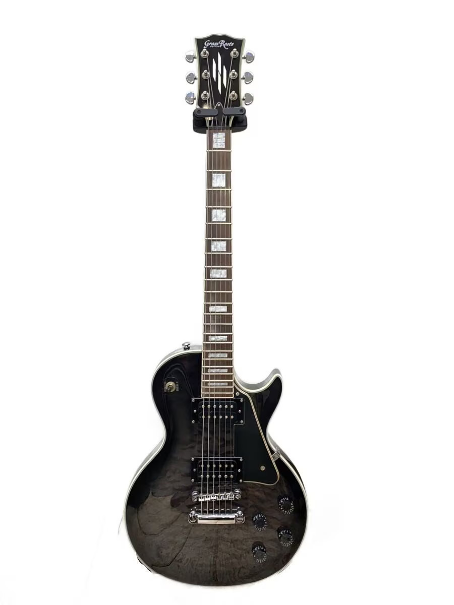 GrassRoots G LP 55C QM electric guitar Les Paul type black HH G LP 55C QM