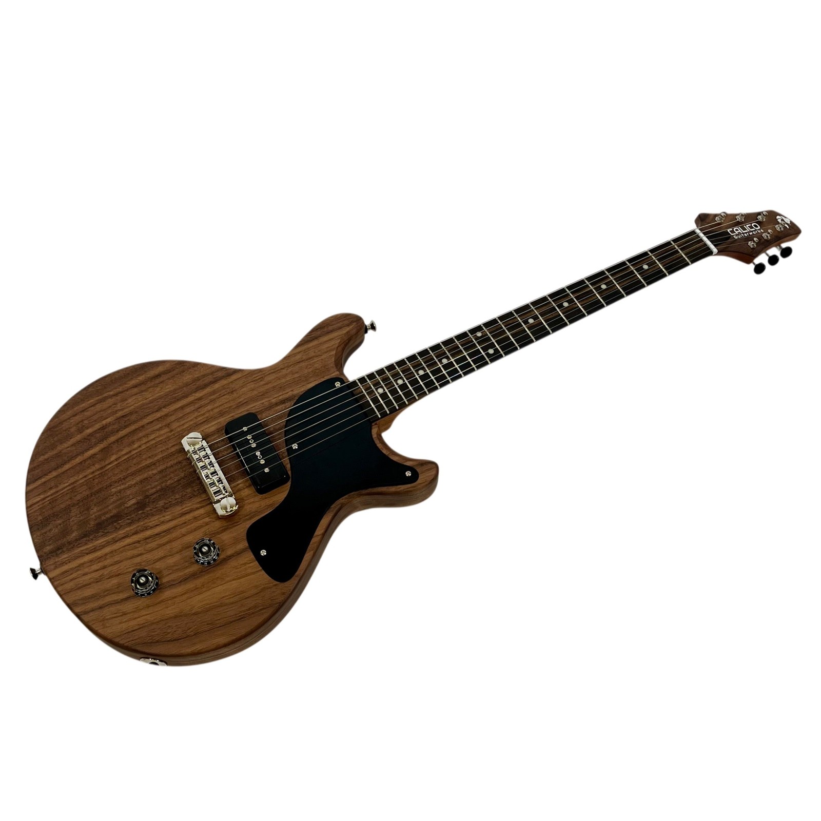 Calico Guitarworks Jr. D.C. Electric Guitar – Walnut