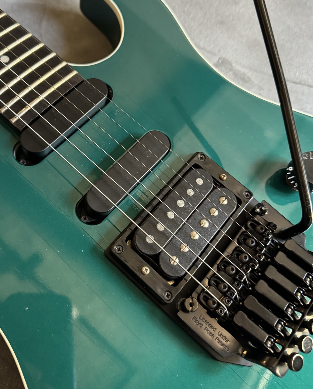 Gibson 1988 U2 Emerald Green Metallic Rare Vintage Electric Guitar